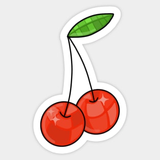 Disco Cherries Sticker